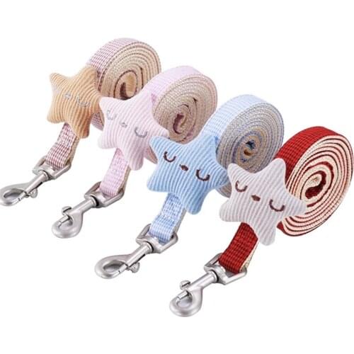 30pcs/lot Dog leash small and medium sized dog Teddy leash dog leash chain small dog pet general vest type dog walking puppy