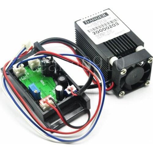 Industrial Focusable 100mW 638nm Red Focus Dot Laser Module 33x50mm