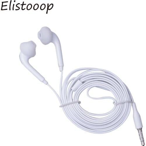 Elistooop 3.5mm Wired Earphones Sports Earphones Headsets Fond Ouvido Headset For PC Xiaomi Phone