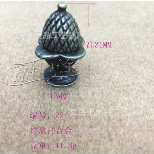 Factory direct zinc alloy handle antique handle small drawer handle furniture handle