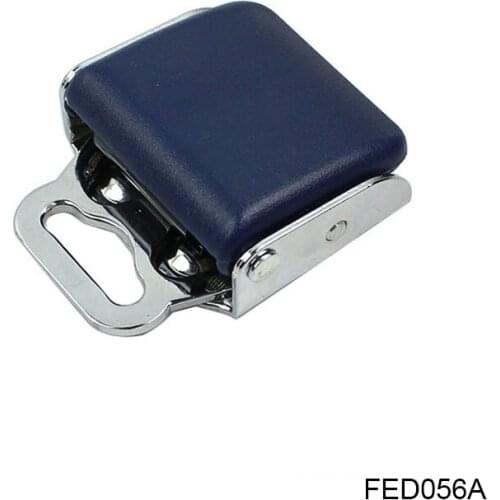Blue Color 2 Fixed Point Seat Belt Buckle (FED056A)