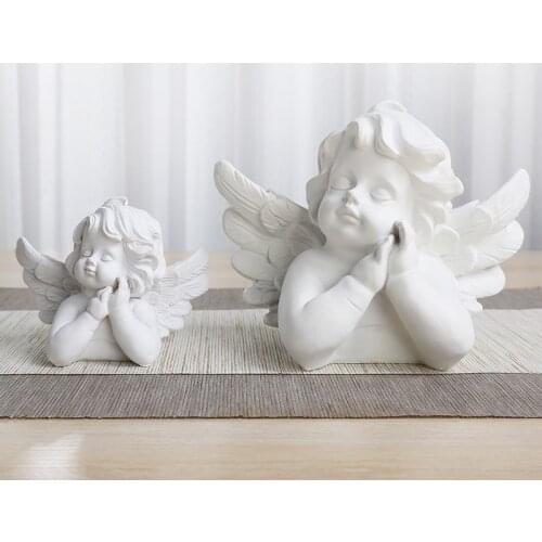 MODERN BUST ANGEL CHARACTER STATUES RESIN ORNAMENTS HOME LIVINGROOM DESK FIGURINES CRAFTS OFFICE TABLE DECORATION WEDDING GIFTS