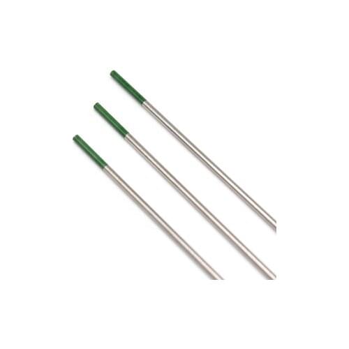 10PCS/Box WP Tungsten Electrode For Argon Arc Welding Green Tungsten Rod