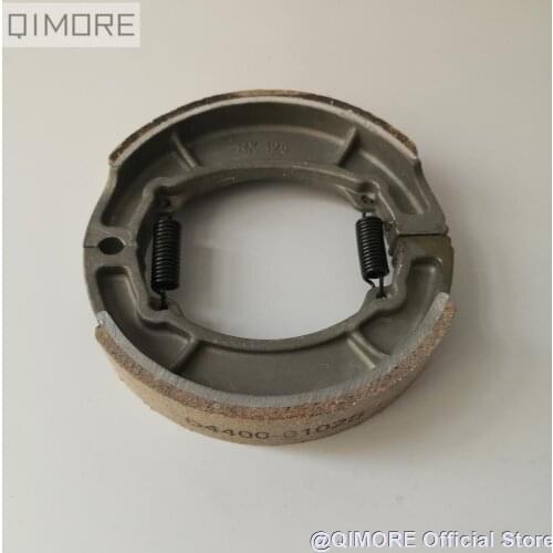 Rear Brake Shoes for Scooter 157QMJ GY6 150 R5 R9 RS125 RX125 Vento Phantom TNG DR150 Tank Racer Roketa Fiji Lance GSR 13" rim