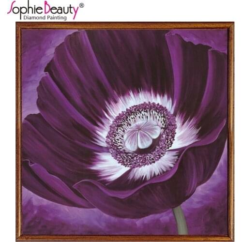 2018 Top Fashion Diamond Painting Cross Stitch Handcraft Diy Mosaic Kit Flower Beaded Embroidery Sophie Beauty Home Crafts Arts