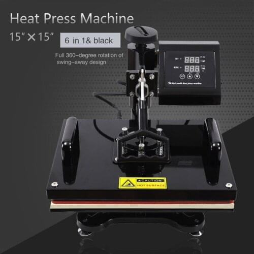 6IN1 HEAT PRESS 30X38CM MACHINE MOUSE PADS DIGITAL TRANSFER CERAMIC PLATES