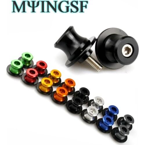 8MM Motorcycle stands screws Swingarm Spools slider For Honda CBF1000 CBF 1000 CBF1000A 2007 2008 2009 2010 2011 2012 2013
