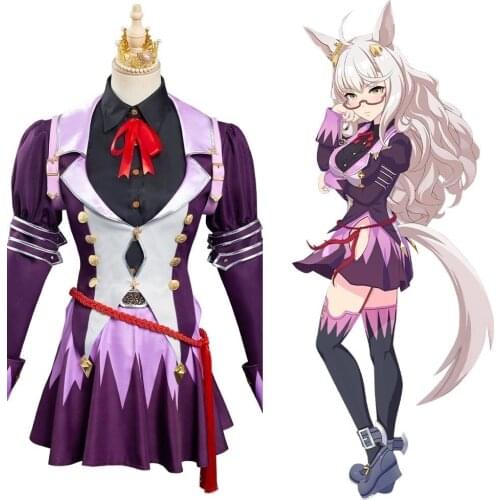 Anime Umamusume Pretty Derby Cosplay Biwa Hayahide Dress Costumes Halloween Carnival Custom Make