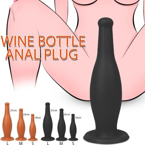 Big Buttplug Butt Plug Anal Dildos Soft Anal Plug Sex Toys Strong Sucker Anus Dilator Prostate Stimulator Massager Bdsm Adults