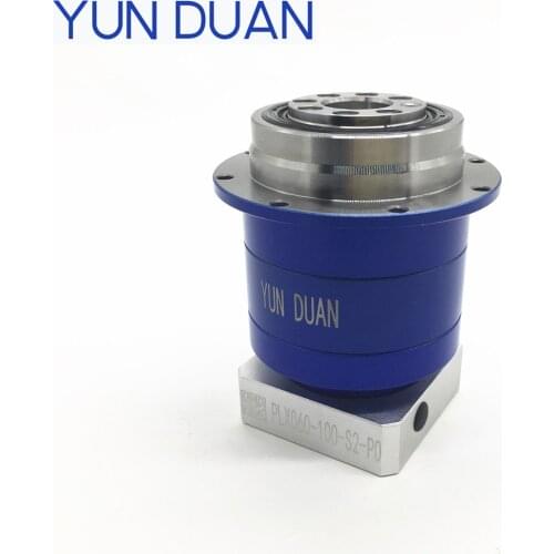 Nema23 gearbox Ratio10:1 round flange planetary reducer 3 arcmin shaft 8mm helical gearbox for 57mm stepper motor