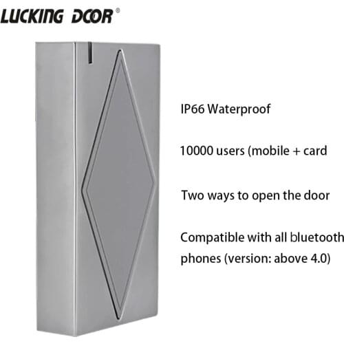 S5 Bluetooth Metal Case IP66 Standalone Access Control Machine Bluetooth Access Control Card Reader