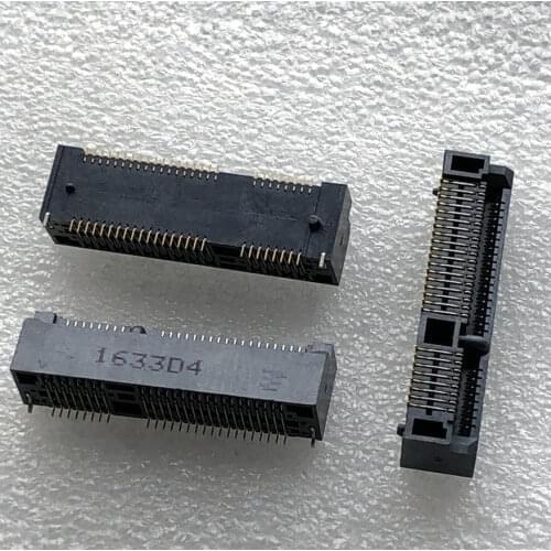 Original brand new mini PCI connector slot Mini PCI-E socket 52p h7mm Gold Plated