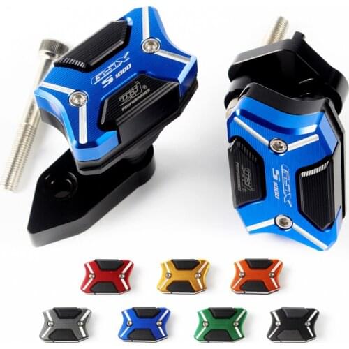 Frame Falling Protector for Suzuki GSXS1000 2015 2016 CNC Aluminum Alloy Motorcycle Frames Slider Anti Crash Pads Fairing Guard