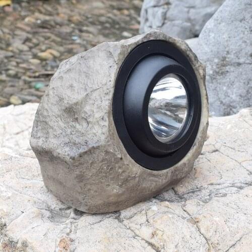 Solar Simulation Stone Light Outdoor Waterproof Durable Spotlight for Garden Courtyard Lawn Decoration SAL99