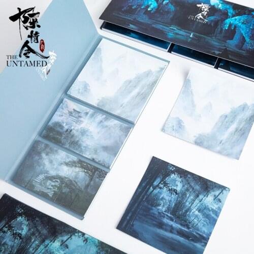 The Untamed Chen Qing Ling Sticky Note Memo Pad Paper Sticker Notepad Kawaii Stationery