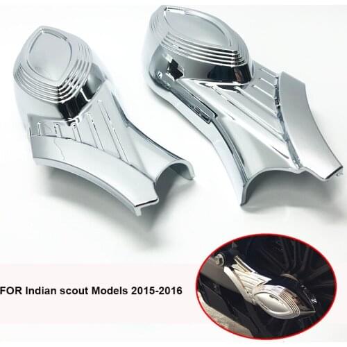 Motorcycle Rear Swingarm Cover Axle Bolt Cover for Indian Scout Models 2015-2016