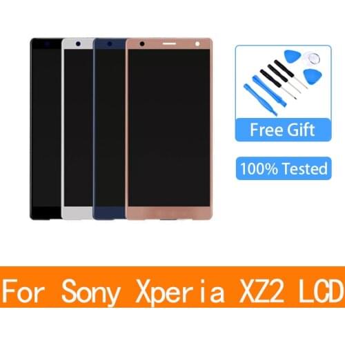 5.7" Display Original For Sony Xperia XZ2 LCD Display Touch Screen Digitizer XZ2 For Sony XZ2 LCD Screen