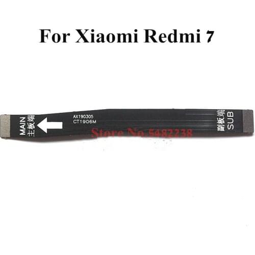 10pcs Original Motherboard Connector Flex cable For Xiaomi Redmi 7 mainboard Data transmission tape Ribbon Replacement parts