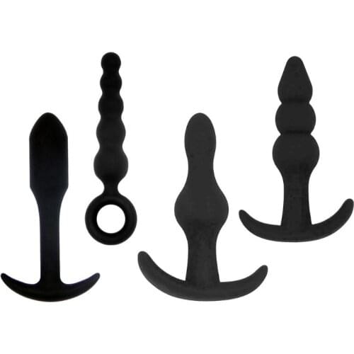 Sex toy anal tail butt plug Silicone Dildo Male Prostate Massage Anal Plug G Spot Butt Adult Masturbation Sex Toys for Couple