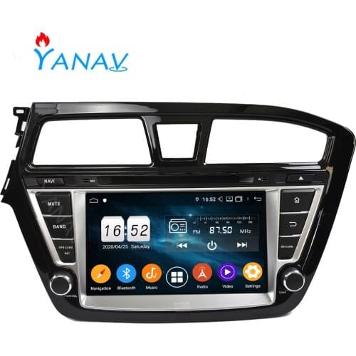 Car audio radio Car GPS navigation 2 Din Android stereo receiver for Hyundai I20 2014 2015 touch screen multimedia video player