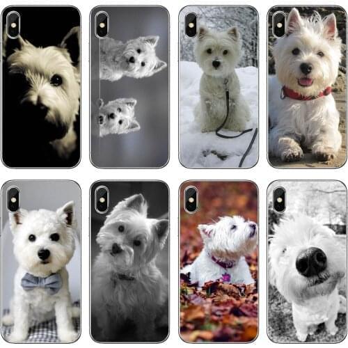 I-Love-My-Westie-dog-puppies-Pug-Print Phone Case For Sony Xperia XA Z3 Z5 XZ1 XZ2 Z Z1 Z2 compact M2 M4 M5 C4 C6 E3 T3