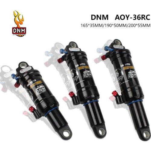DNM AOY 36RC DOUBLE Air hyper Rear Shock Wire ontrol Hand Control 165/190/200MM Bicycle shock absorber Mountain downhill XC