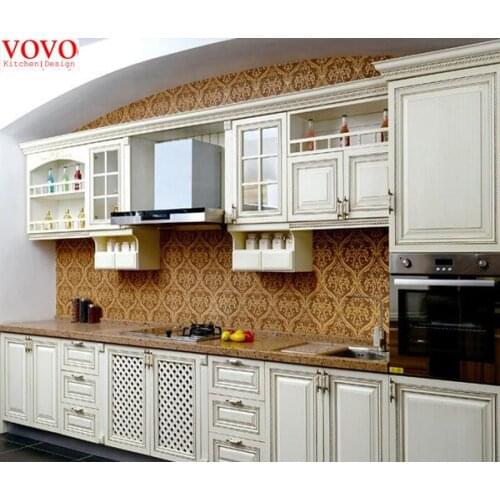 European wood kitchen cabinets