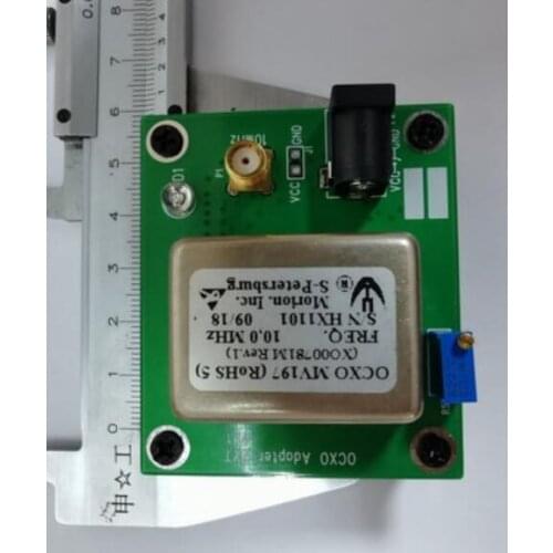 For Low phase noise constant temperature crystal oscillator benchmark OCXO high-quality frequency benchmark MV197 10MHz 12V squa