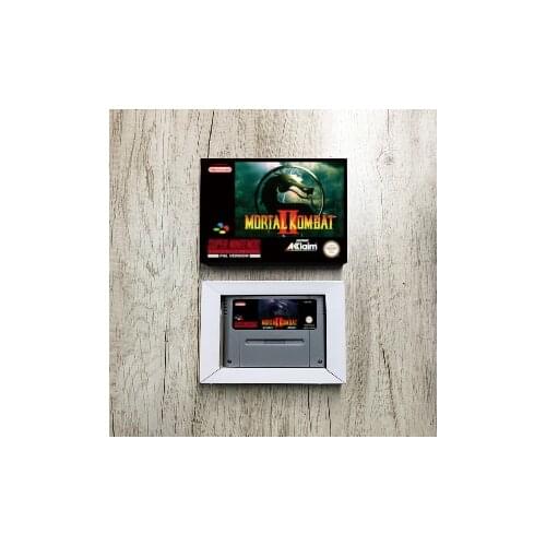 Mortal Kombat II - EUR Version Action Game Card With Retail Box