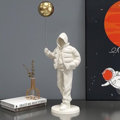 Originality Balloon Figure Sitting Room Furnishing Articles TV Ark Soft Outfit Home Decor Modern Luxury Porch Office Handicraft