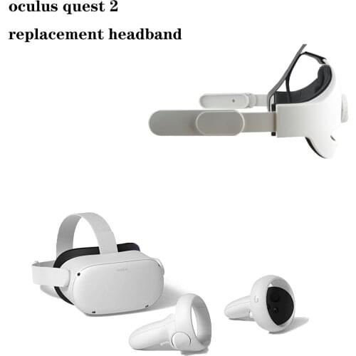 Suitable for oculus quest 2 controller VR accessories, adjustable and replaceable headband, decompression comfort black 、white