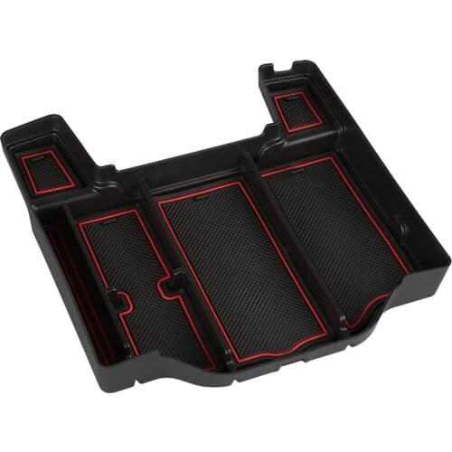 Center Console Organizer Tray for Dodge RAM 1500 2500 3500 2021 2020 2019 Armrest Storage Box Car Accessories