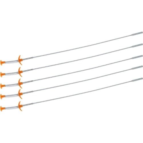 Flexible Long Reach Claw Pick Up Narrow Bend Curve Grabber Tool Spring Grip 60cm