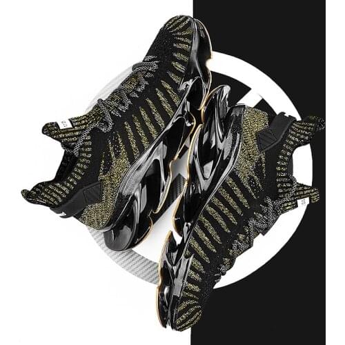 Plus Size Summer Outdoor Rubber Hard-wearing Men Sneakers Mens Running Shoes Sport Male Sports Shoes for Men Sock GMB-0391