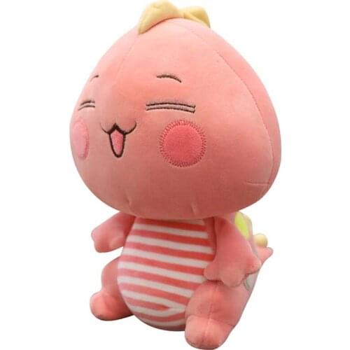 Net red girl heart dinosaur doll macarons down cotton small dinosaur plush toy doll pillow gift