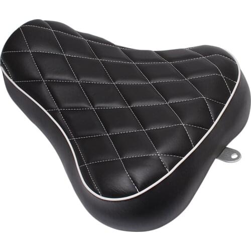 Motorcycle Front Driver Rider Solo Seat For Harley Sportster XL883C 883 1200 Custom 72 48 1983-2003