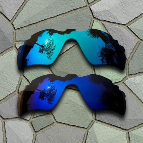 Sky Blue&Violet Blue Sunglasses Polarized Replacement Lenses for Oakley Radar Path Vented