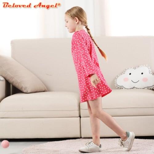 Spring Autumn Brand New Girls Dresses Children Cotton Dress Kids Dress Baby Girls Cotton Dress Toddler Christmas Clothes