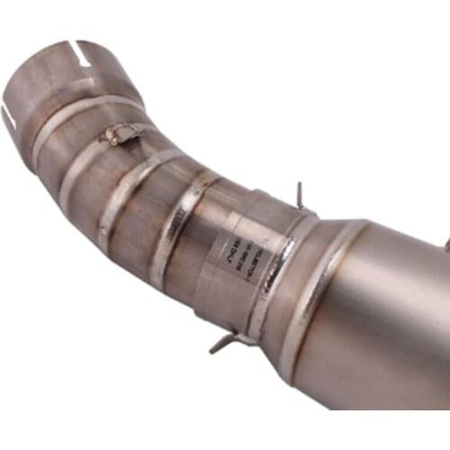 Motorcycle Exhaust Pipe For BMW Ninet Titanium alloy Middle Link Pipe