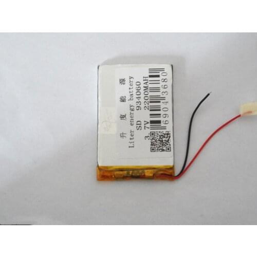 934060 3.7V 2200mah lithium polymer battery wholesale