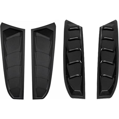 Car ABS Window Louvers Shutters Cover for Honda Civic Sedan 2016-2020