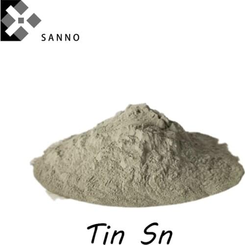 Free shipping high purity 99.96% Sn metal tin powder for conductive coating material & powder metallurgical structure materials