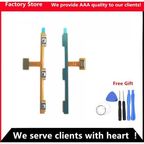 AAA Quality Phone Flex For Meizu M2 Note Power On/Off + Volume Up/Down button Flex Cable For M2 Note Cell Phone Parts