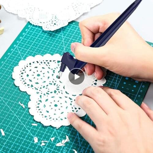 DIY Tools Stainless Steel Craft Knives with 360-degree Rotating Blade Craft Cutting Tools for Craft, Hobby, Scrapbooking Stencil