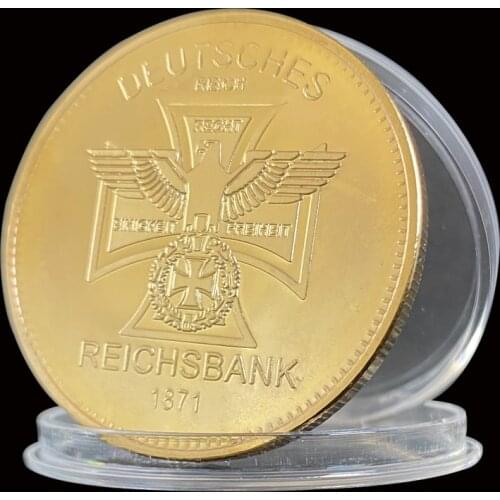 1871 Reichsbank Deutsches Einigkeit Freiheit Gold Coin Collect