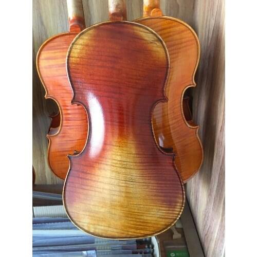 Copy Stradivarius 1716 100% Top Oil Varnish Handmade Violin 4/4 3/4 solid wood Professional Retro violin+ Carbon Fiber Bow Case