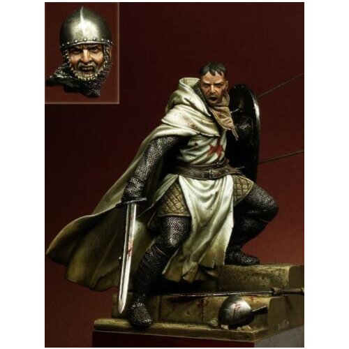 1/18 Resin Model Building Kit Figure Templar Knight