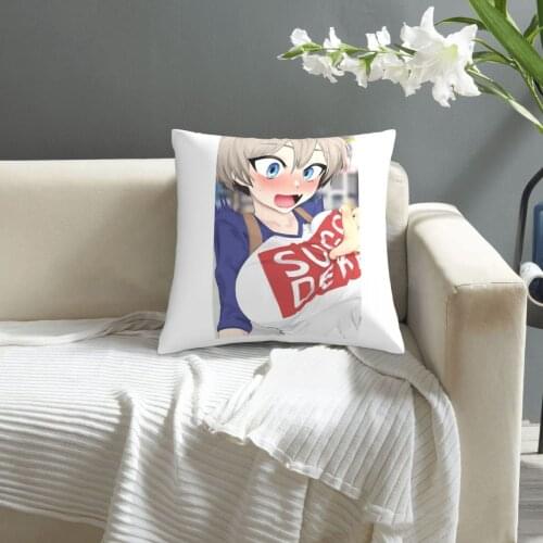 Sugoi Dekai pillowcase printed cushion cover sofa waist pillow pillow cover