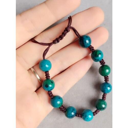 New Design Adjusted Elegant Bracelet Natural Stone Braided