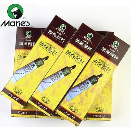 Mares Professional Fine Oil Paints Canvas For Artist 170ML Each Tube High Quality Oil Painting Pigments Art supplies All Colors